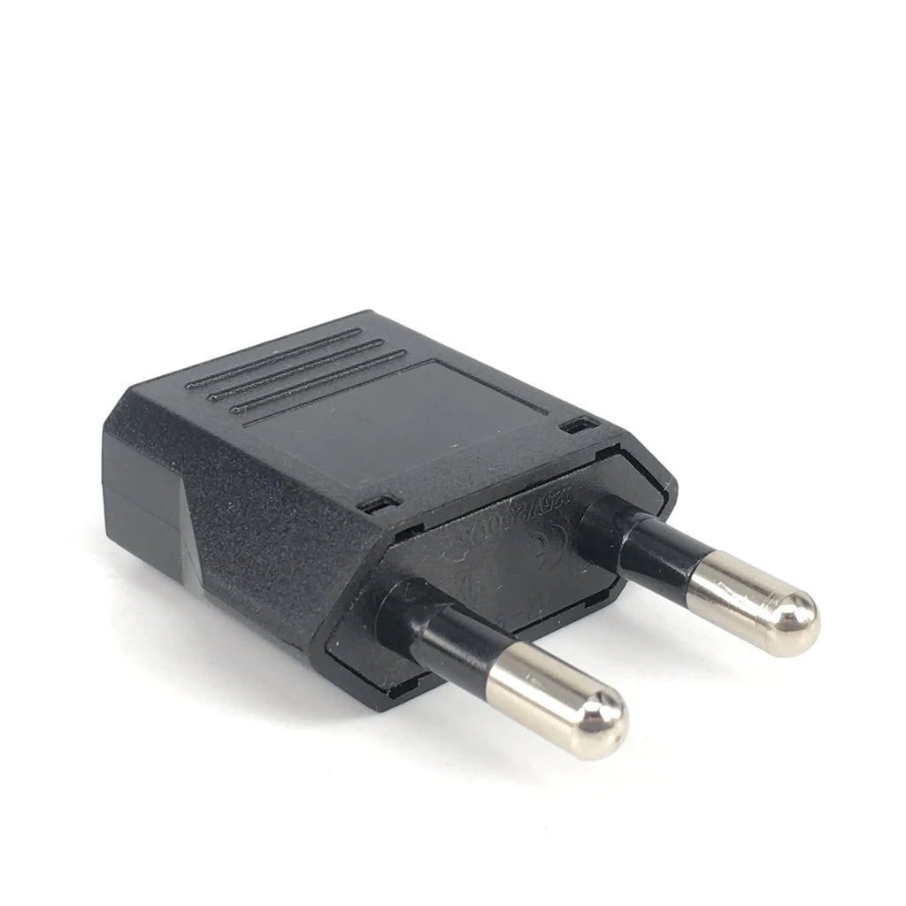 Universal EU Plug Adapter US to EU Plug Adapter CN to EU Travel Adapter Electric KR Euro Plug Converter Power Sockets AC Outlet Zpaxo black-1 4.0mm