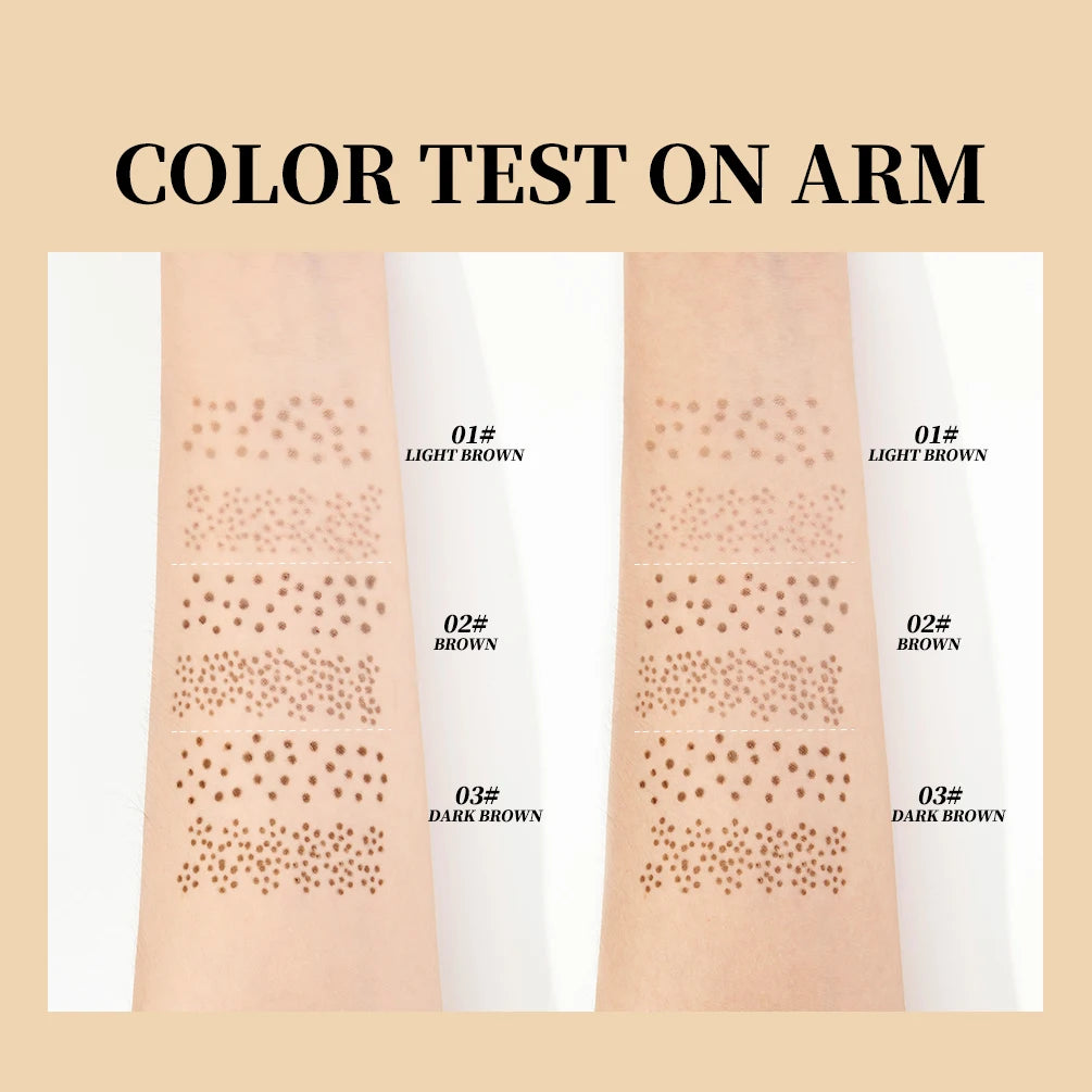 Dual Headed Freckle Pen Waterproof Sweat Proof Anti Smudging Quick