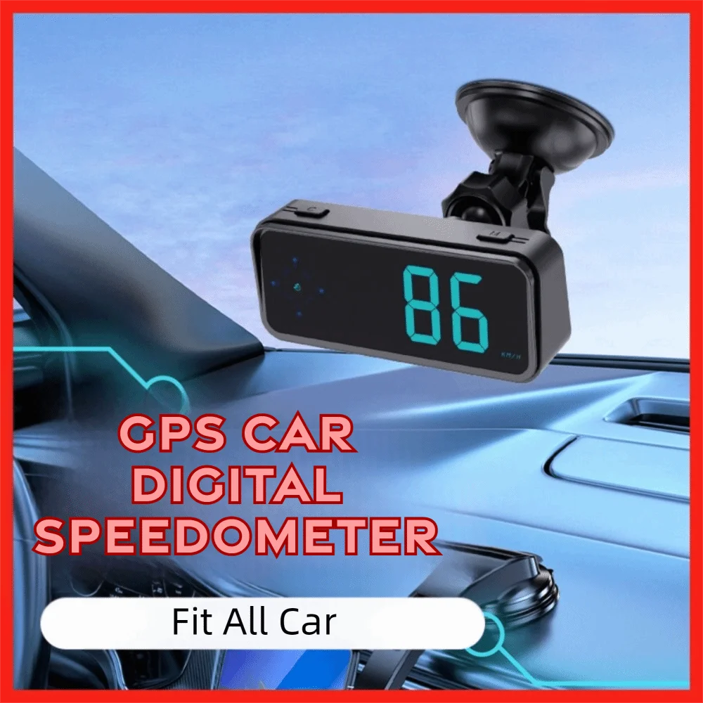 7 Color Switching GPS Car Digital Speedometer 3in1 Plug&Play HUD Car Head Up Display with KMH MPH Dispaly Universal Zpaxo