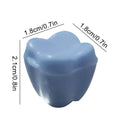 Baby Teeth Box 10 Pieces Teeth Shape Savers Tooth Storage Box For Child Toddler Boy Girl Home Travel Nursery School Preservation Zpaxo China Mainland Blue