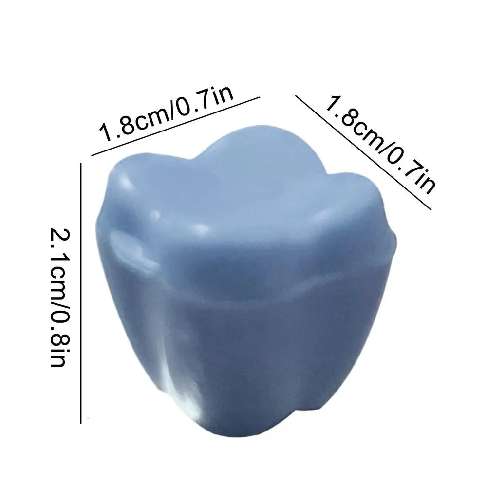 Baby Teeth Box 10 Pieces Teeth Shape Savers Tooth Storage Box For Child Toddler Boy Girl Home Travel Nursery School Preservation Zpaxo China Mainland Blue