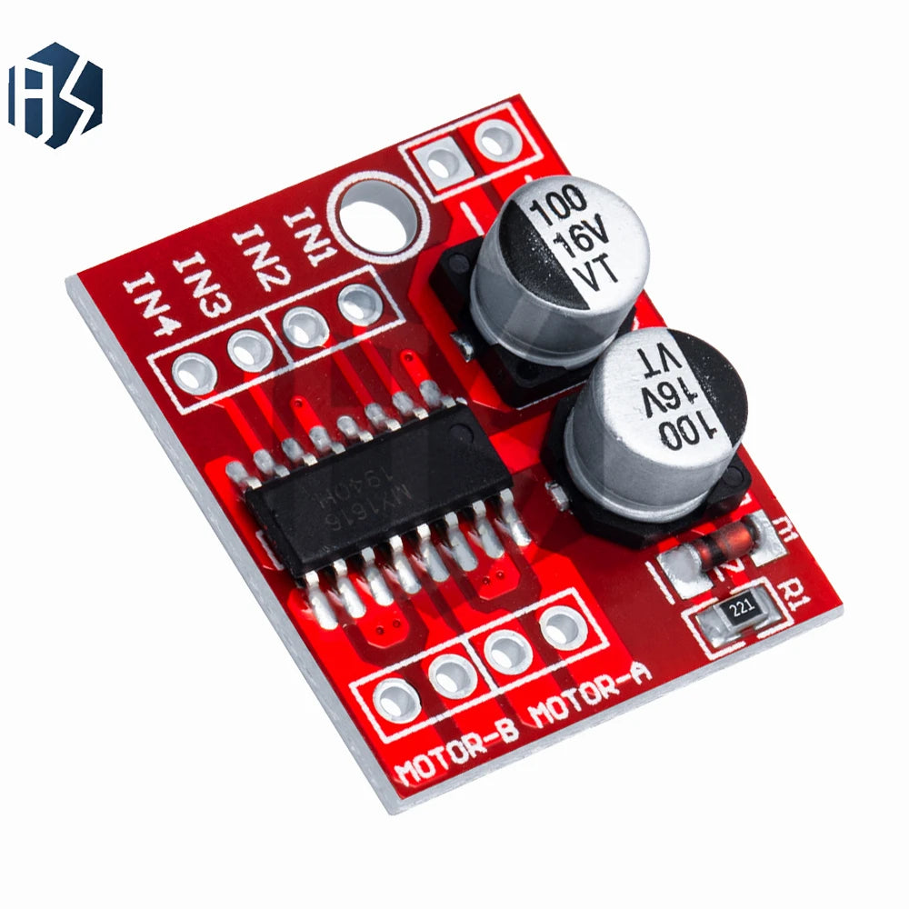 DC Motor Drive Module Reversing PWM Speed Dual H Bridge Stepper Mini Zpaxo