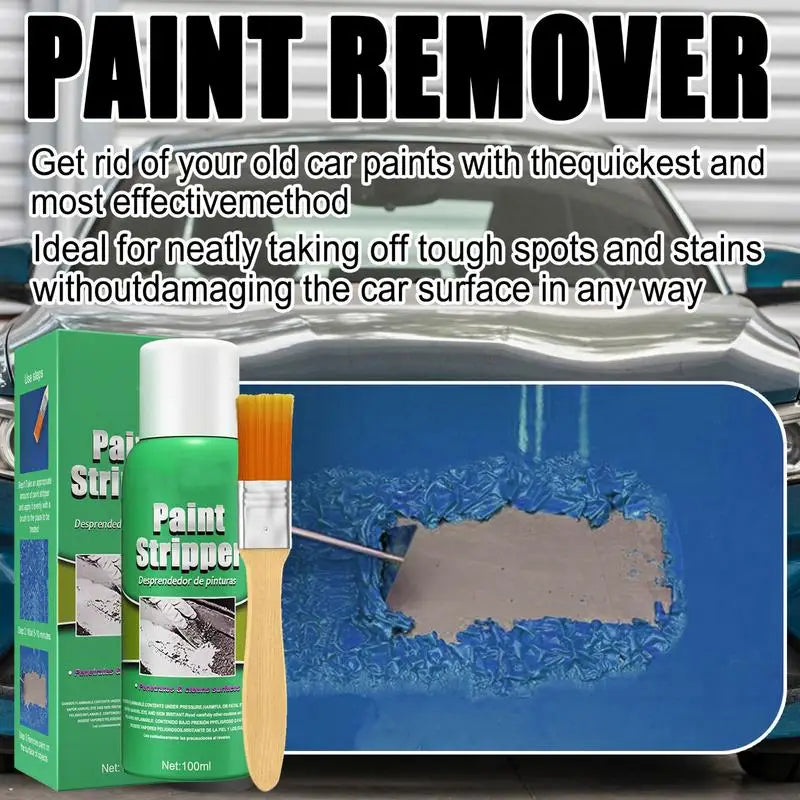 Car Wheel Hub Traceless Cleaning Paint Remover Care Removers Stripper
