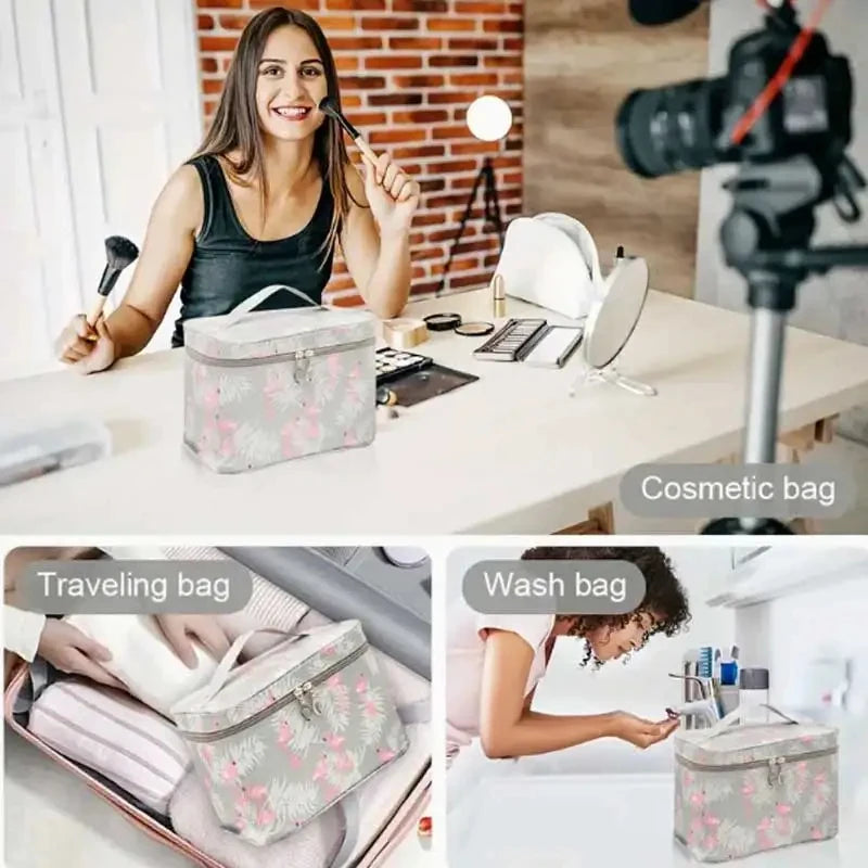 Handheld Makeup Organizer Waterproof Portable Multifunctional Travel