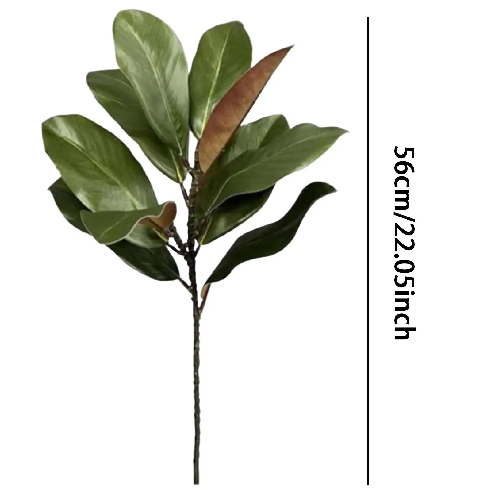 Faux Branches Realistic Magnolia Leaves Artificial Greenery Stems
