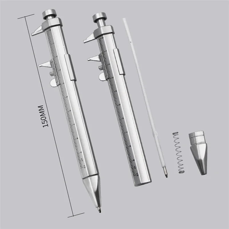 Multifunction Caliper Pen Ball-point Ballpoint Gel Ink Vernier Roller Zpaxo