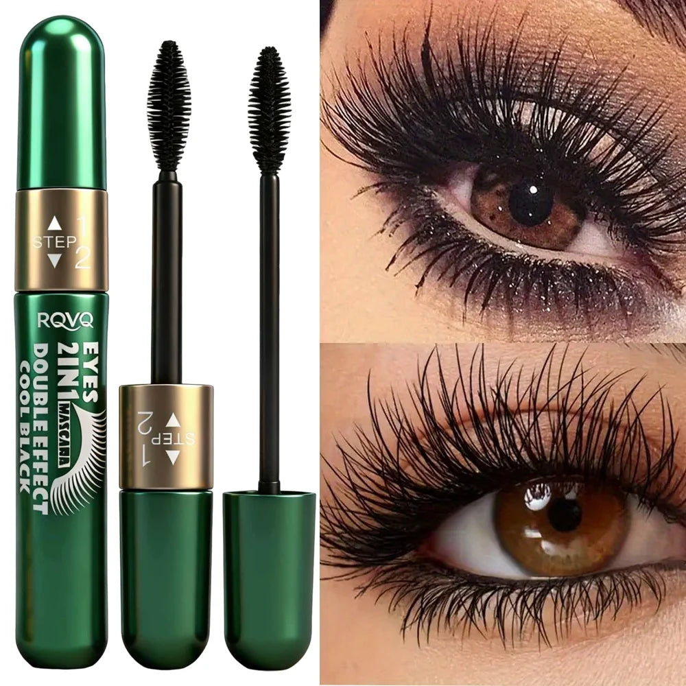 2-in-1 Waterproof Mascara Anti-smudging Non-greasy Long-lasting Zpaxo RQ011