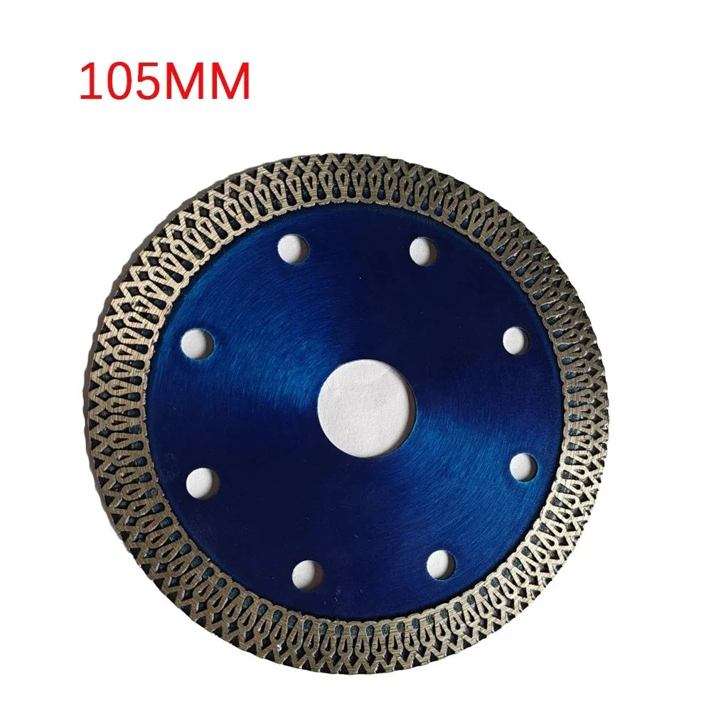 Turbo Diamond Cutting Disc 105/115/125mm – Tile, Stone & Granite Diamond Cutting Disc Zpaxo 105MM