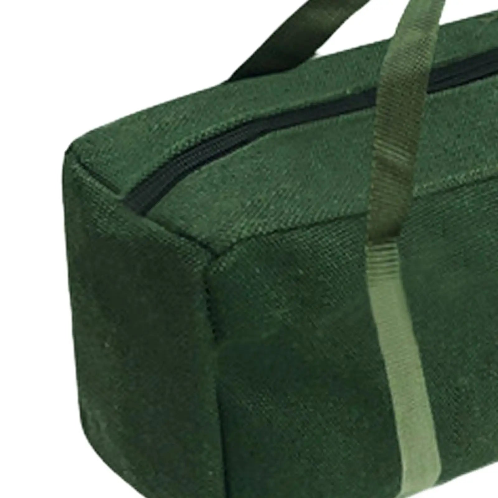 Rectangle Tool Bag Canvas Utility Tote Tool Organizer Waterproof Multifunctional for Storing Wrenches Pliers Lightweight Zpaxo