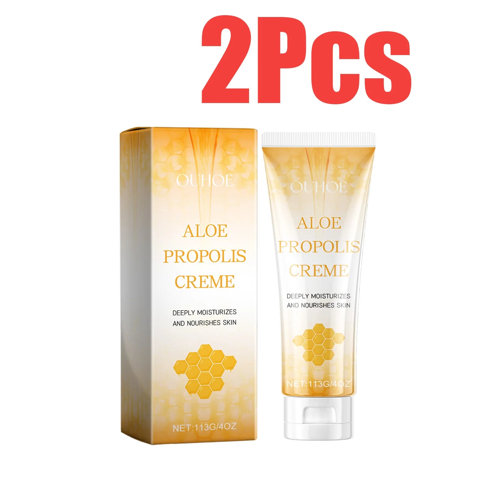 Aloe Propolis Moisturizing Cream – Anti-Aging Face & Body Face & Body Cream Zpaxo 2 x 113g Boxed