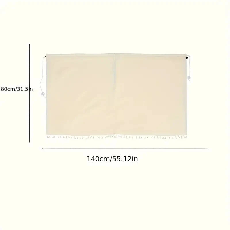Car Privacy Partition Curtains Front Rear Anti-peeping Blackout