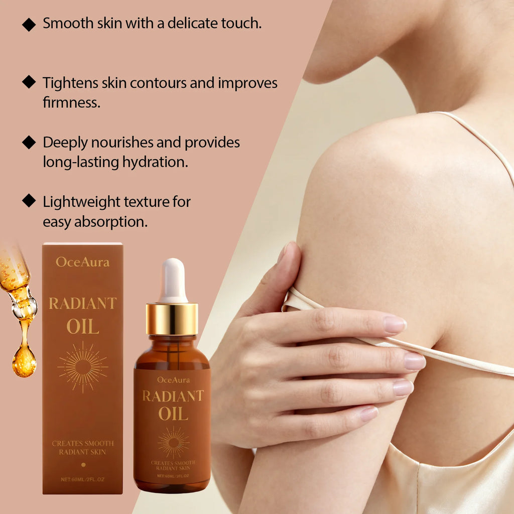 Luxury Body Oil for Dry Skin Argan Oil & Sweet Almond Oil Nourishing Glowing Skin Lightweight Non Greasy Winter Skincare Gift Zpaxo