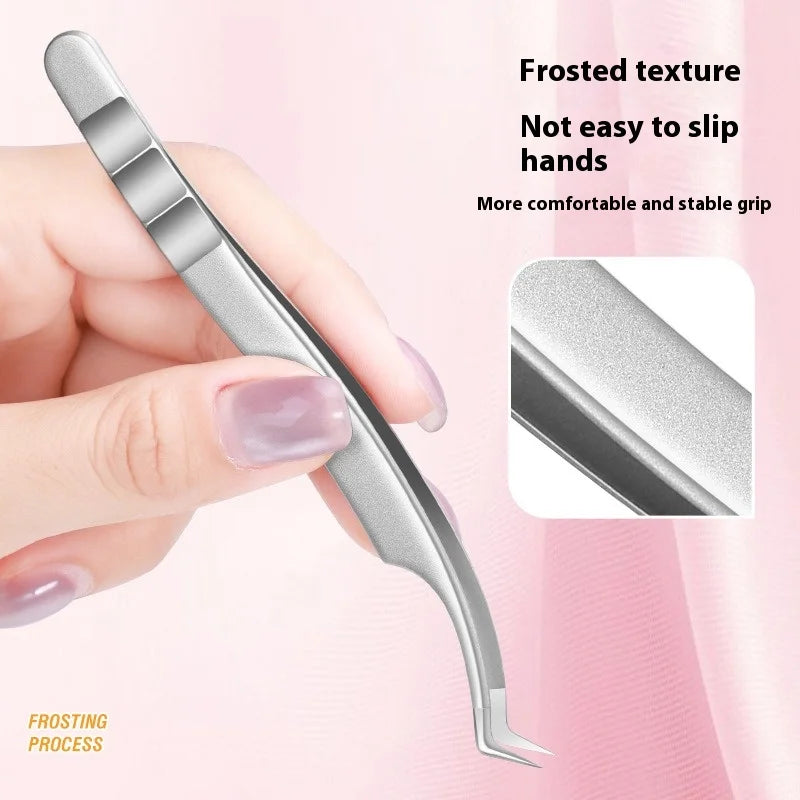 Precision Eyelash Tweezers Professional Beauty Grafting