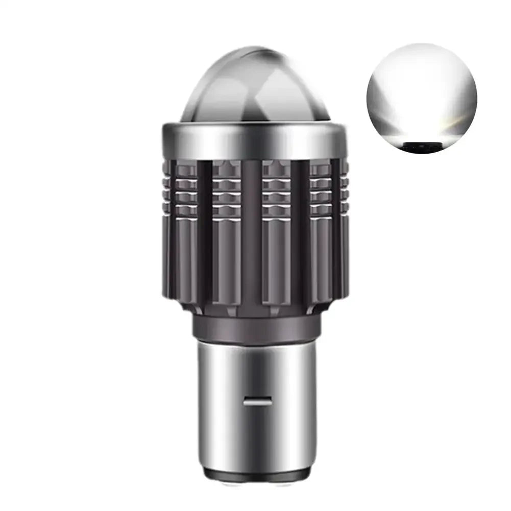 Motorcycle LED Headlight H4 BA20D 12V 12000LM High/Low Beam Bulb Motorcycle LED Headlight Zpaxo