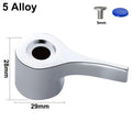 Triangle Valve Faucet Handle – Universal Kitchen & Bathroom Faucet Handle Zpaxo 5 Alloy