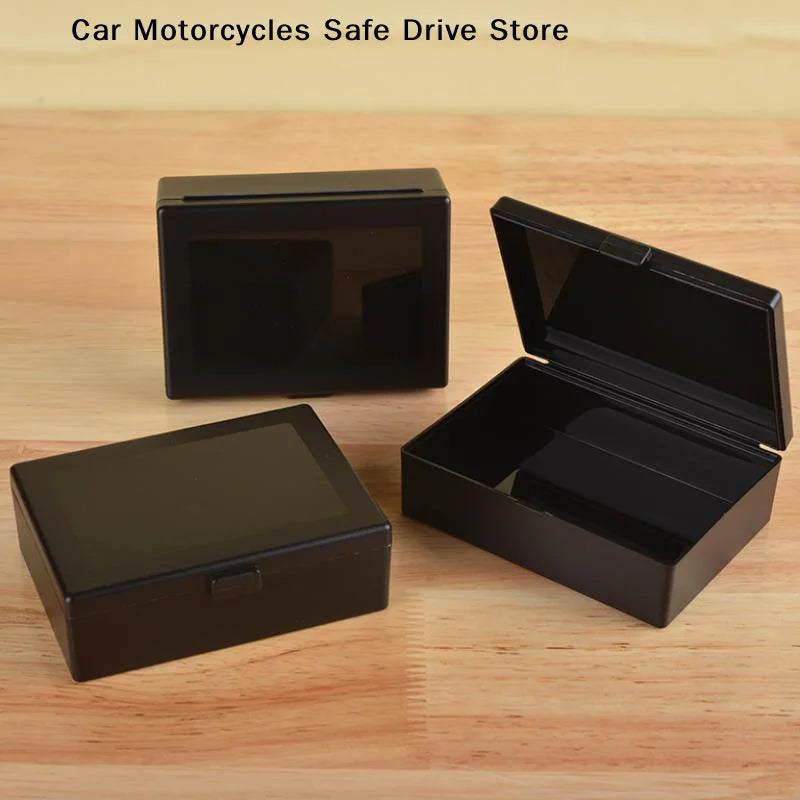 CMNew Transparent Plastic Storage Box Photocards Small Card Desk
