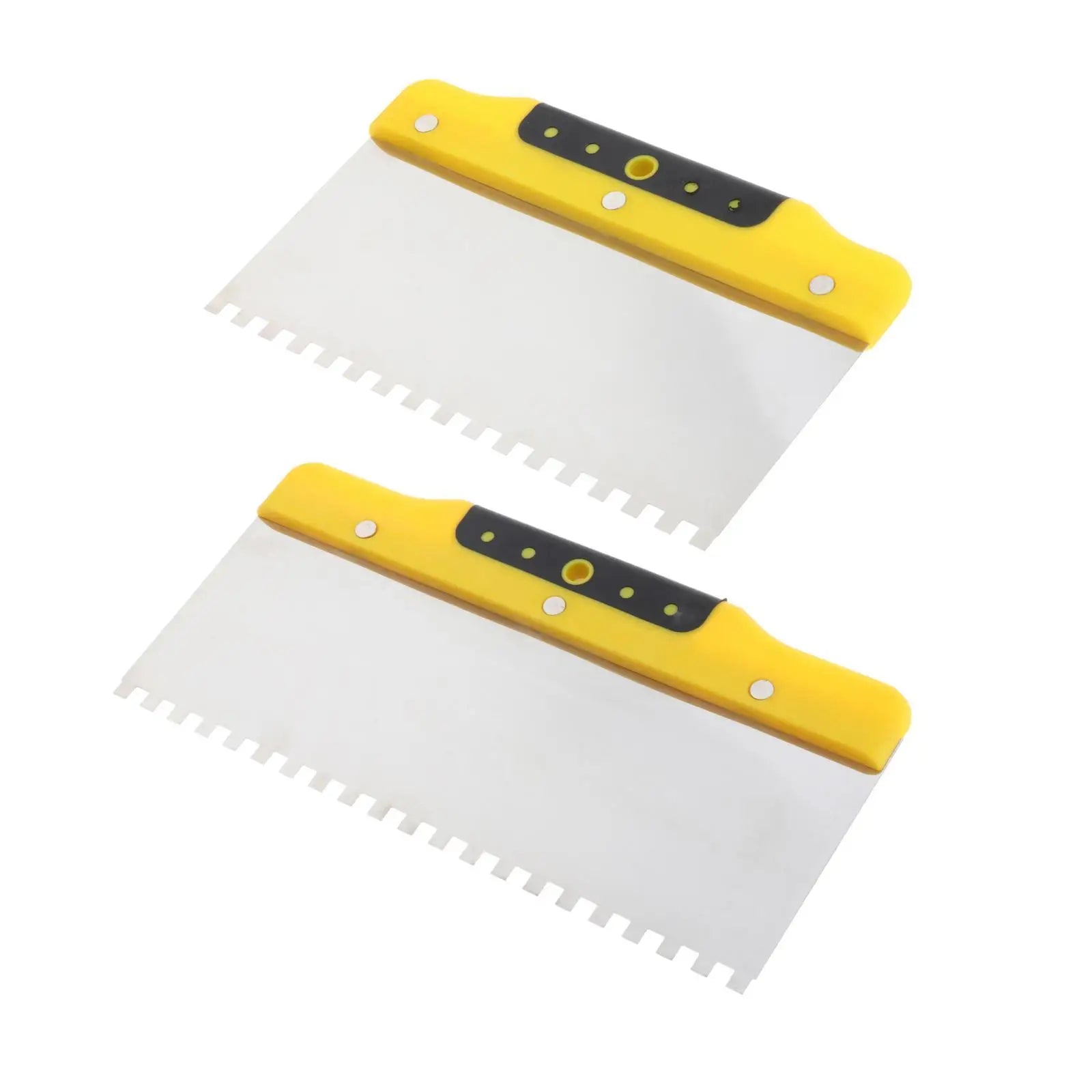 Notched Steel Trowel – Plastering, Drywall & Tile Tool Plastering Trowel Zpaxo 8''