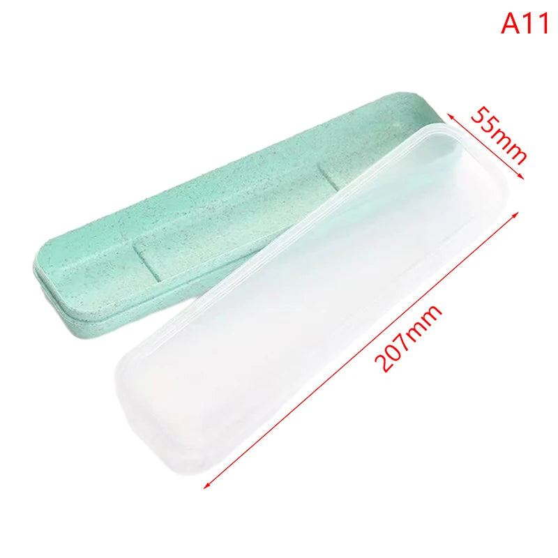 Multicolor Portable Cutlery Case Spoon Fork Tableware Box Storage Zpaxo A11