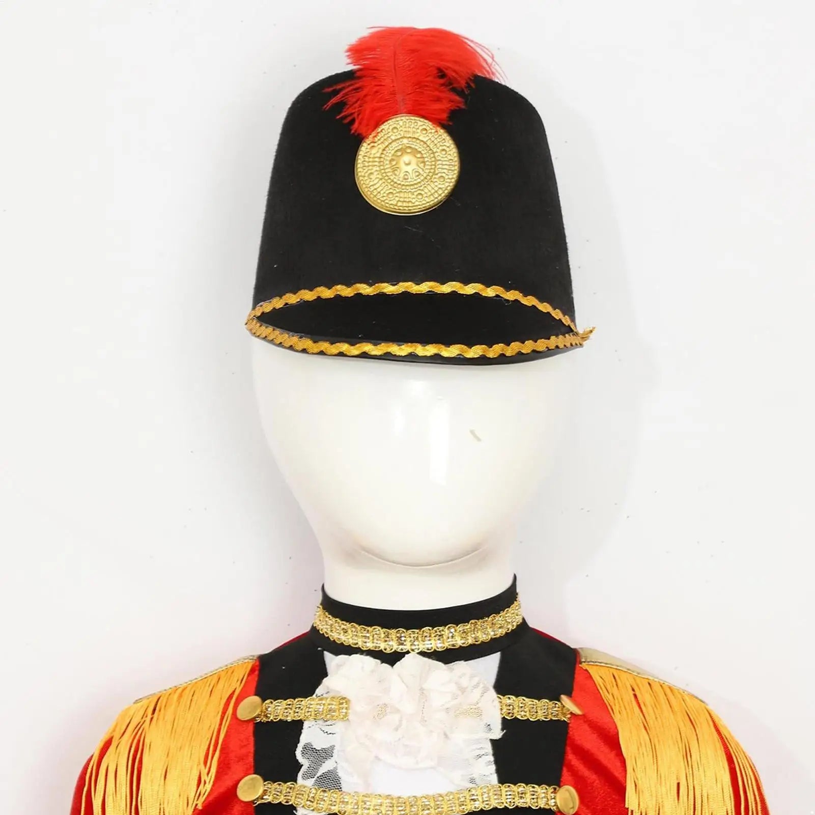 Marching Band Hat Role Play Costume Toy Soldier Caps Festival Party
