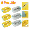 Sneaker Washing Net Bag To Wash Slippers Shoe Laundry Net Washing Machine Bag Slippers Shoes Bags Wash Slippers Washing Shoe Bag Zpaxo 6PCS-Mix