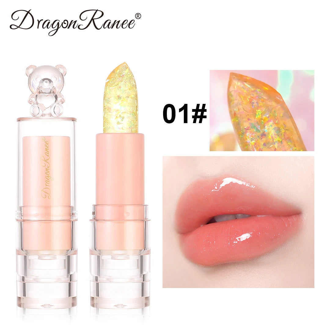 Lipstick That Is Moisturizing, Non-Sticky, Long-Lasting, Hydrating, and Color-Changing with a Fine Shimmer, Waterproof, and Non-Transferable Zpaxo 1Dr198 Full Size