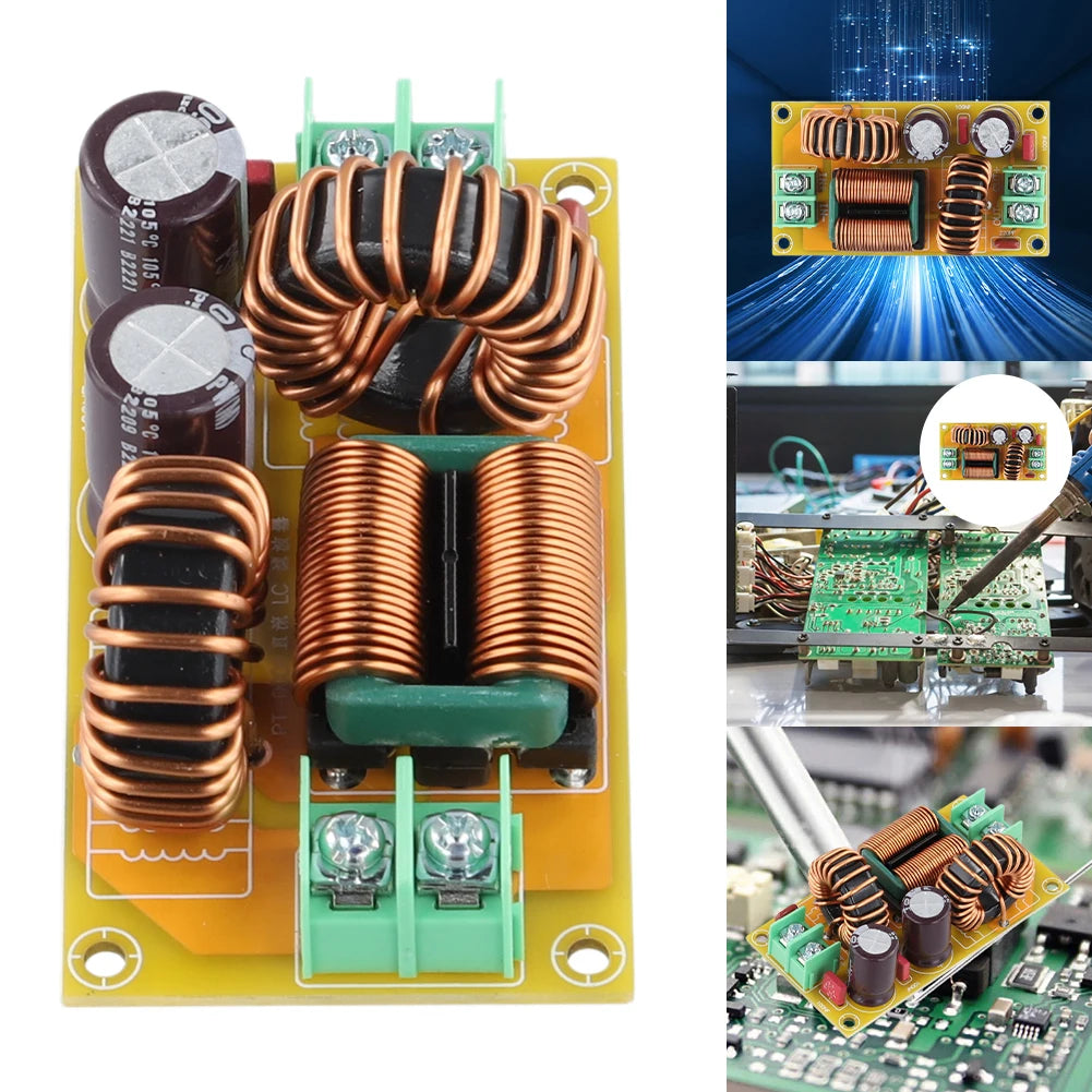 Electromagnetic Interference Filter DC LC 2A 4A 10A 20A EMI EMC FCC