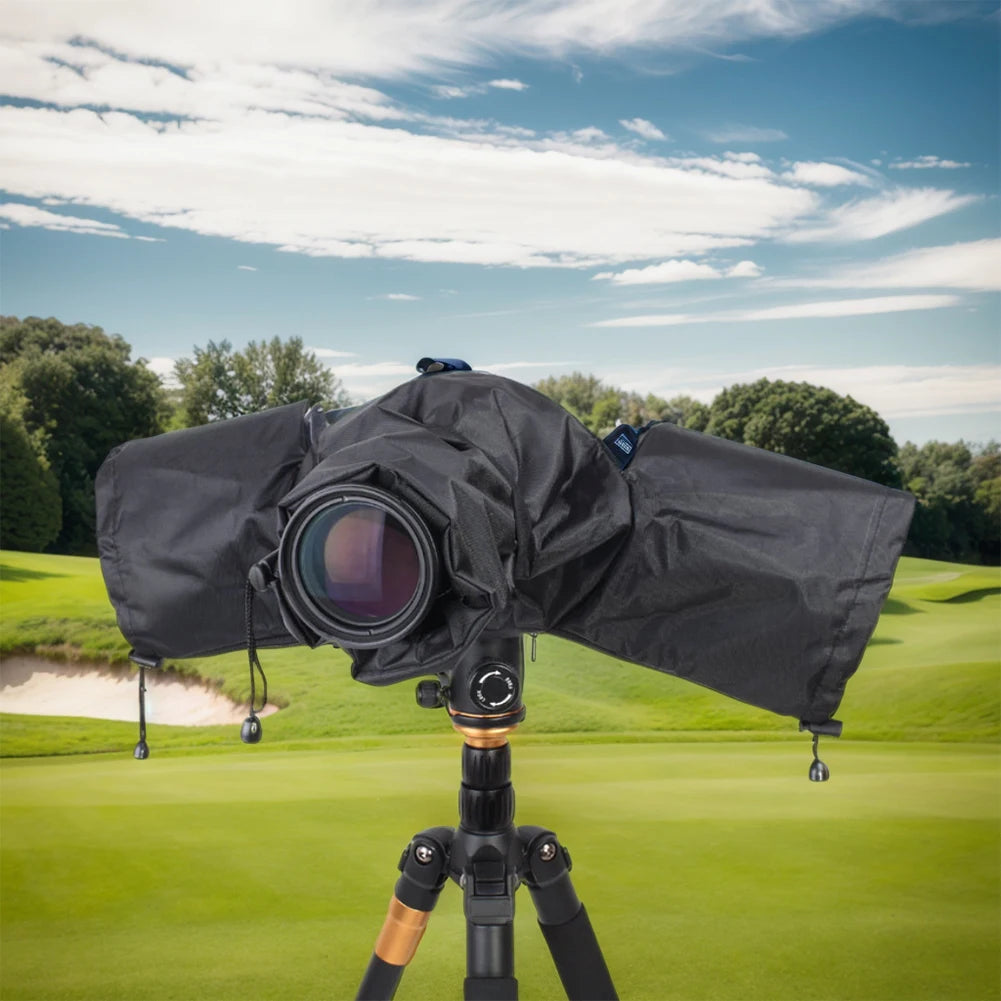 Waterproof Camera Rain Cover Black Covers Portable Rainproof