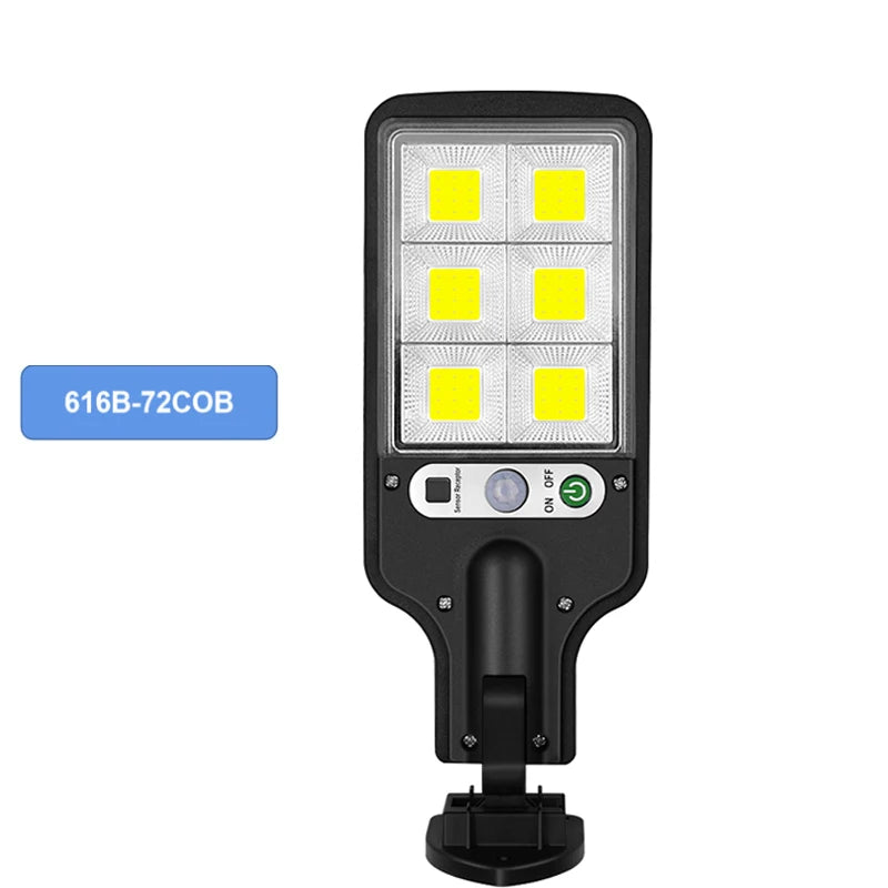55 LED Solar Wall Floodlight | 3-Mode Motion Sensor IP65
