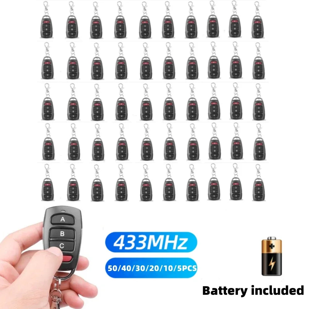 433 Mhz RF Copy Remote Control Key Transmitter Duplicated Cloning Zpaxo