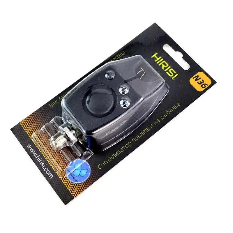 HIRISI Carp Fishing Bite Alarm – LED & Audio Alert N36 Fishing Bite Alarm Zpaxo