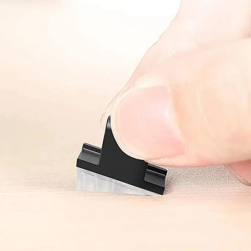 Self-Adhesive Cable Clips – Wire Cord Management Organizer 10–50 Pack