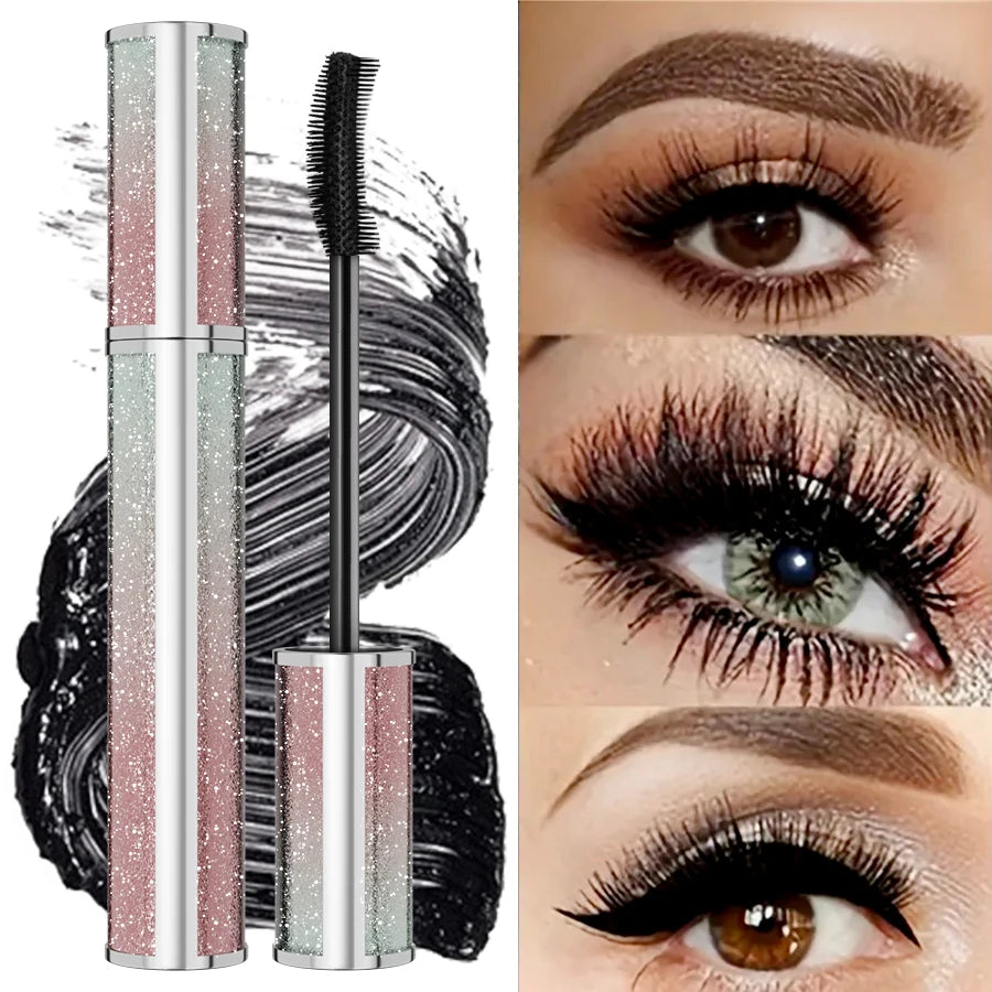 4D Mascara Lengthening Black Lash Eyelash Extension Eye Lashes Brush