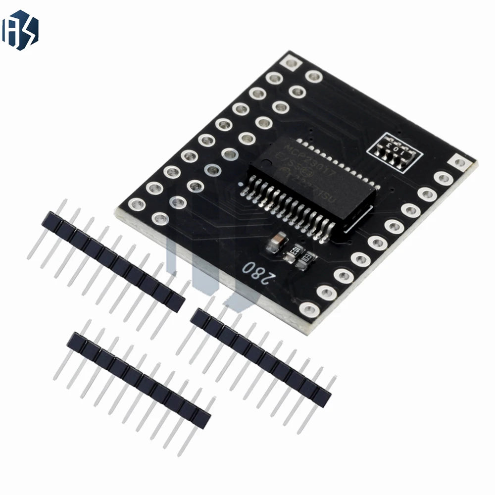 MCP23017 Serial Interface Module IIC I2C SPI MCP23S17 Bidirectional Zpaxo