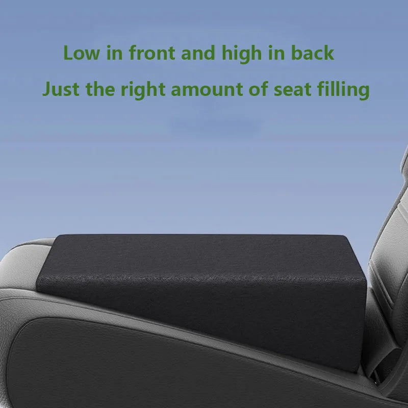 Car Seat Wedge Leveling Pad Breathable Fabric Rear Support