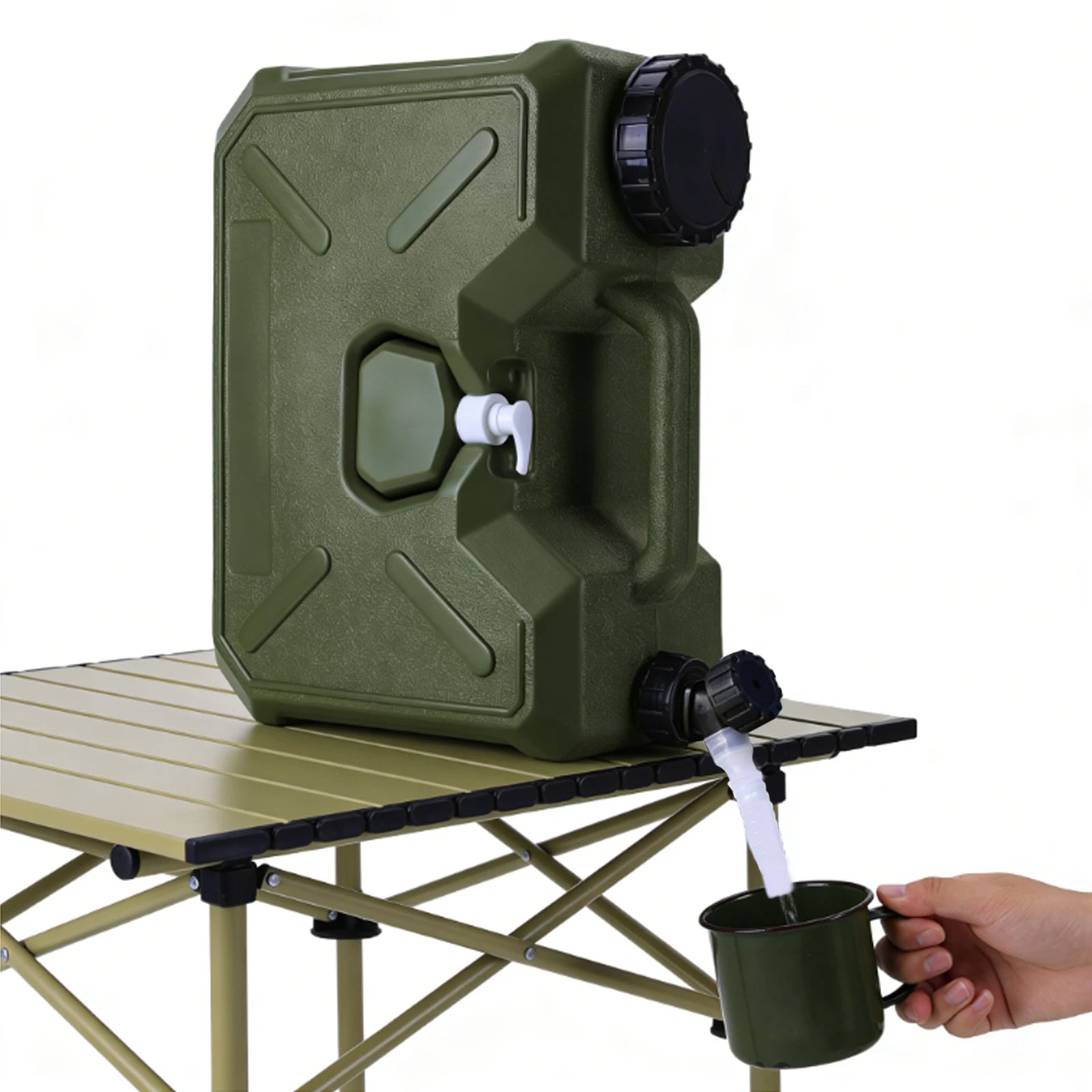 Camping Water Container W Spigot Hand Sanitizer Bottle Dispenser
