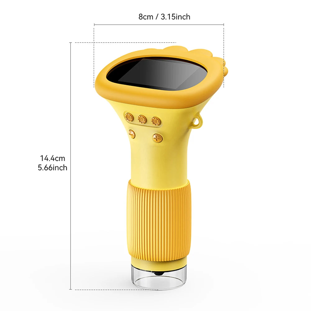 1000X Electronic Magnifier Camera 2 Inch IPS Screen Children Biological Insect Coin Magnifier 2MP Lens Mini Portable Microscopes Zpaxo