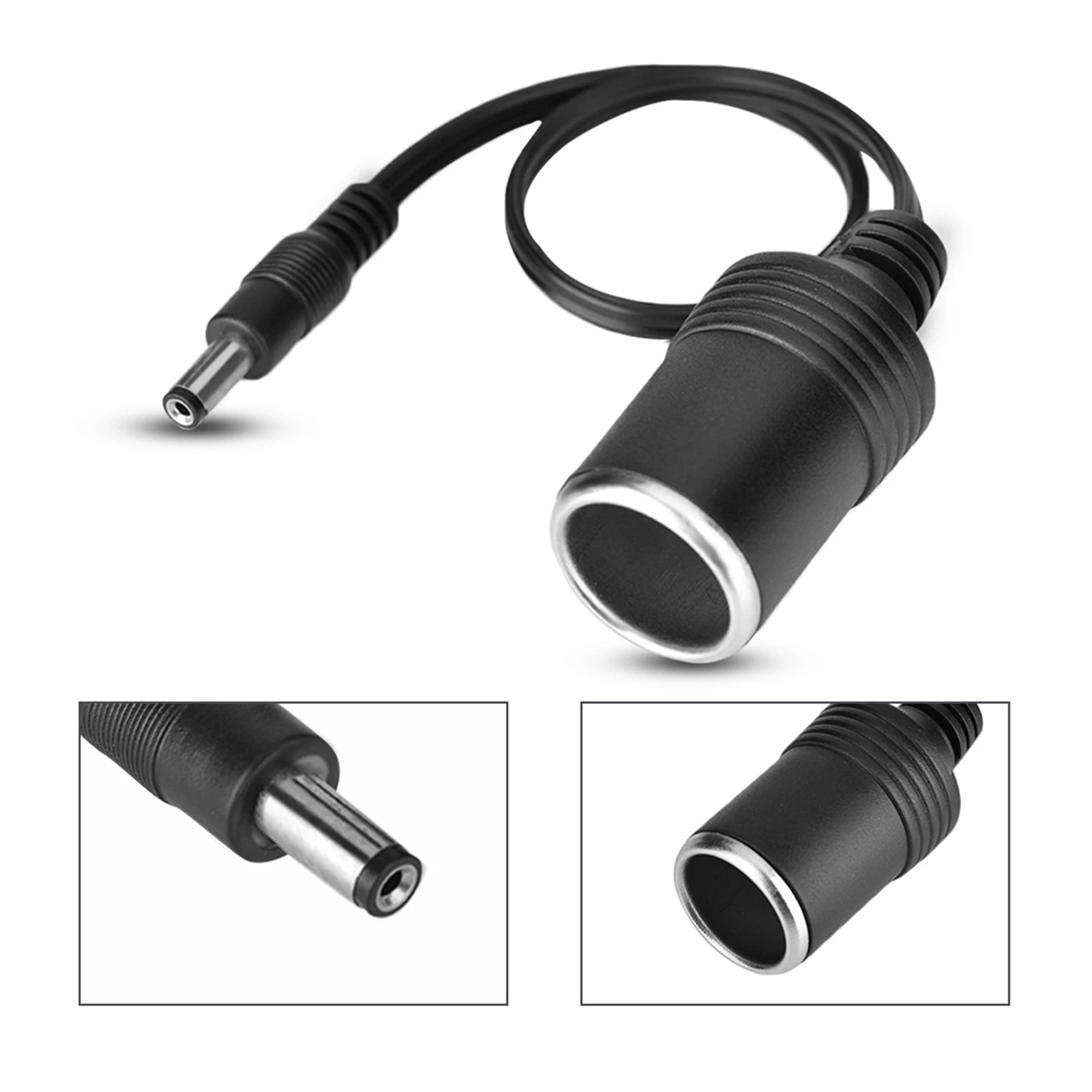 DC 5 X Female Plug Car Cigarette Lighter Socket Power Supply Cable