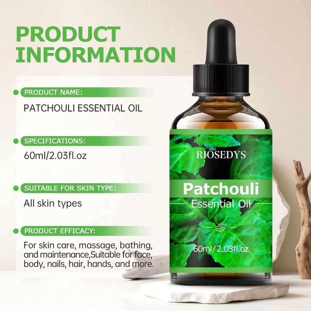PATCHOULI Essential Oil Has Deep Nourishing Moisturizing Effects Zpaxo