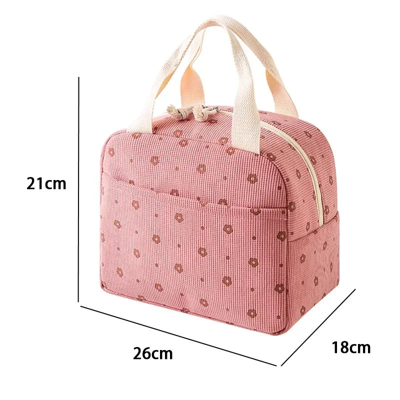 Hot Lunch Bag for Women Girls Men,Cute Women Lunch Bags,Soft Leakproof Large Lunch Bag for Work,Picnic or Travel FoodPouch Zpaxo