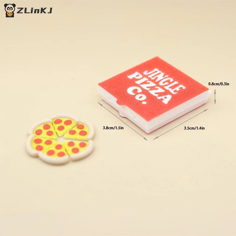 1 12 Dollhouse Simulation Mini Pizzas Model Pizza Box Kitchen Food Zpaxo