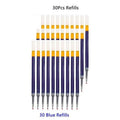 6- Retractable Gel Pens School Office Students Smooth Writing Ink
