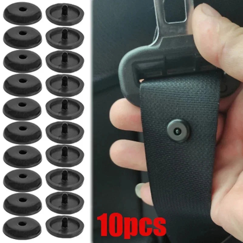Car Seat Belt Stopper Buckle Anti-Slip Clips – 5/10/20 Pairs