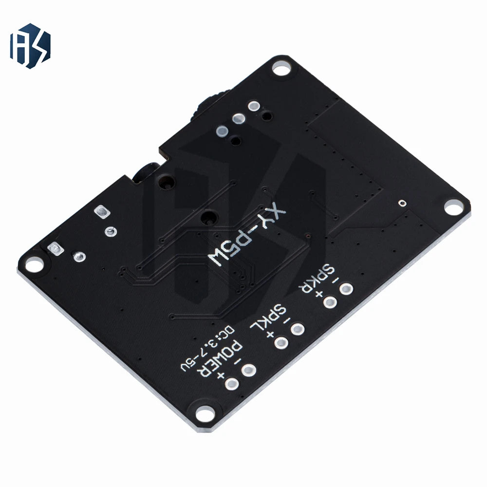 5W+5W PAM8406 Bluetooth 5.0 DC3.7-5V stereo audio power amplifier module XY-P5W for Arduino diy kit Zpaxo