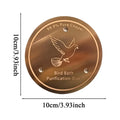 Copper Bird Bath Disc Physical Cleaning Portable Safe Plate