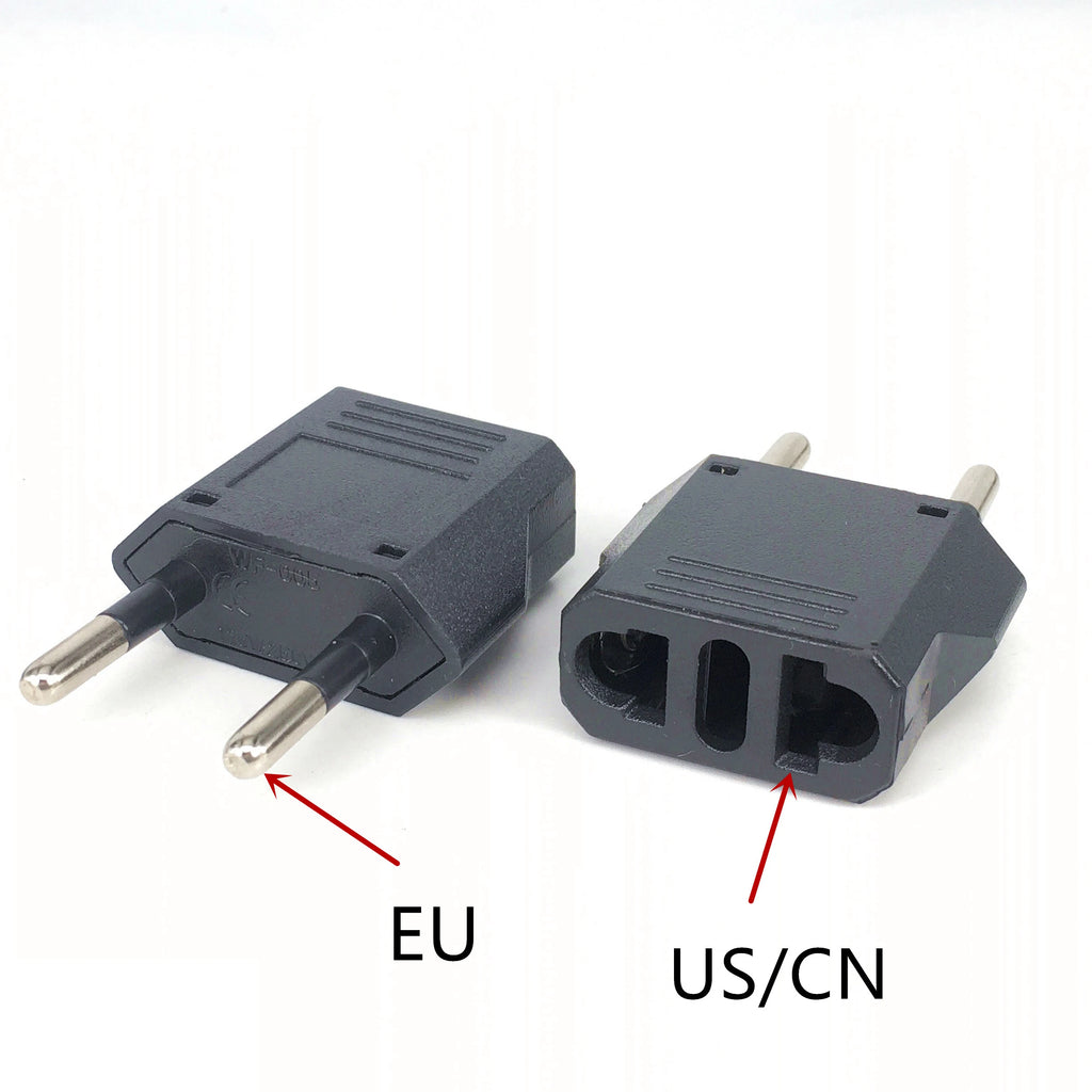 EU Adapter Travel Converter American US Plug Euro Electrical AC