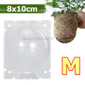 Plant Rooting Ball Grafting Rooting Box Breeding Case High Pressure Plant Root Growing Box for Garden Planting Supply Zpaxo M 10pcs