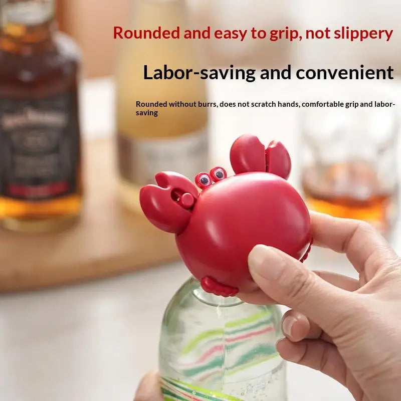 Crab Claw Bottle Opener – Magnetic Fridge Mount 3-in-1 Tool