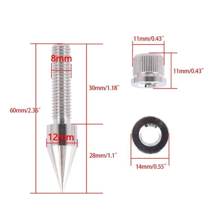 HiFi Audio Speaker Electric Isolation Stand Feet Base Shock Absorber Pads Shock Spikes Spring Damping Pad Stimulation Zpaxo