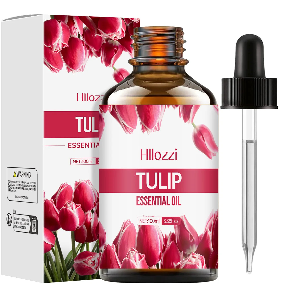 TULIP ESSENTIAL OIL Oils Hydrating Moisturizing Lasting Fragrance Zpaxo 60ML TULIP Other Flower