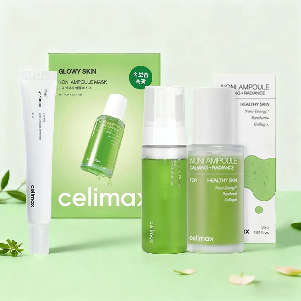 Celimax Noni Extract Korean Skincare Set – Anti-Wrinkle & Hydrating Korean Skincare Set Zpaxo